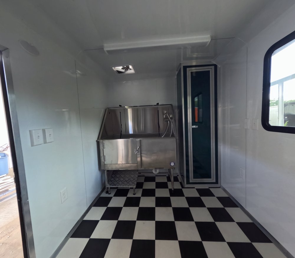 7'x14' Quality Cargo Pet Grooming